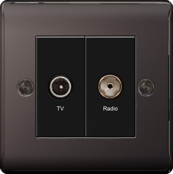 BG NBN66 Diplex TV/FM Socket 2G