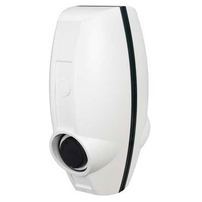 Evbox 22kW EV BusinessLine Charging Station Satellite 2 x Type 2 Sockets White