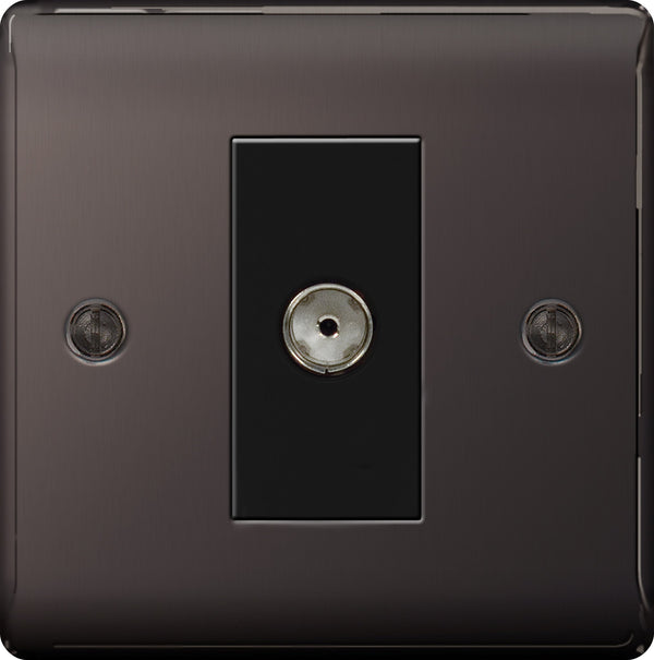 BG NBN62 Isolated Co-Axial Socket 1 Gang