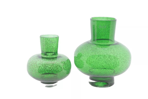 Vase MODEST - GREEN BUBBLES Colour by DutZ