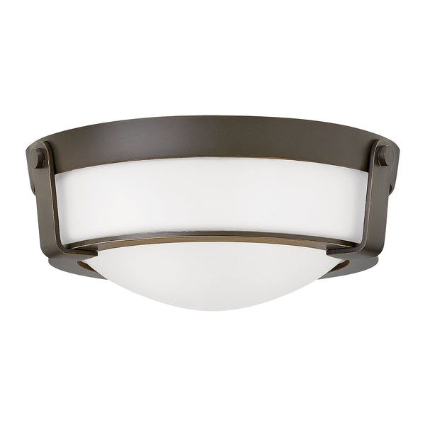 Elstead - HK/HATHAWAY/F/SB Hathaway 2 Light Small Flush Mount - Olde Bronze