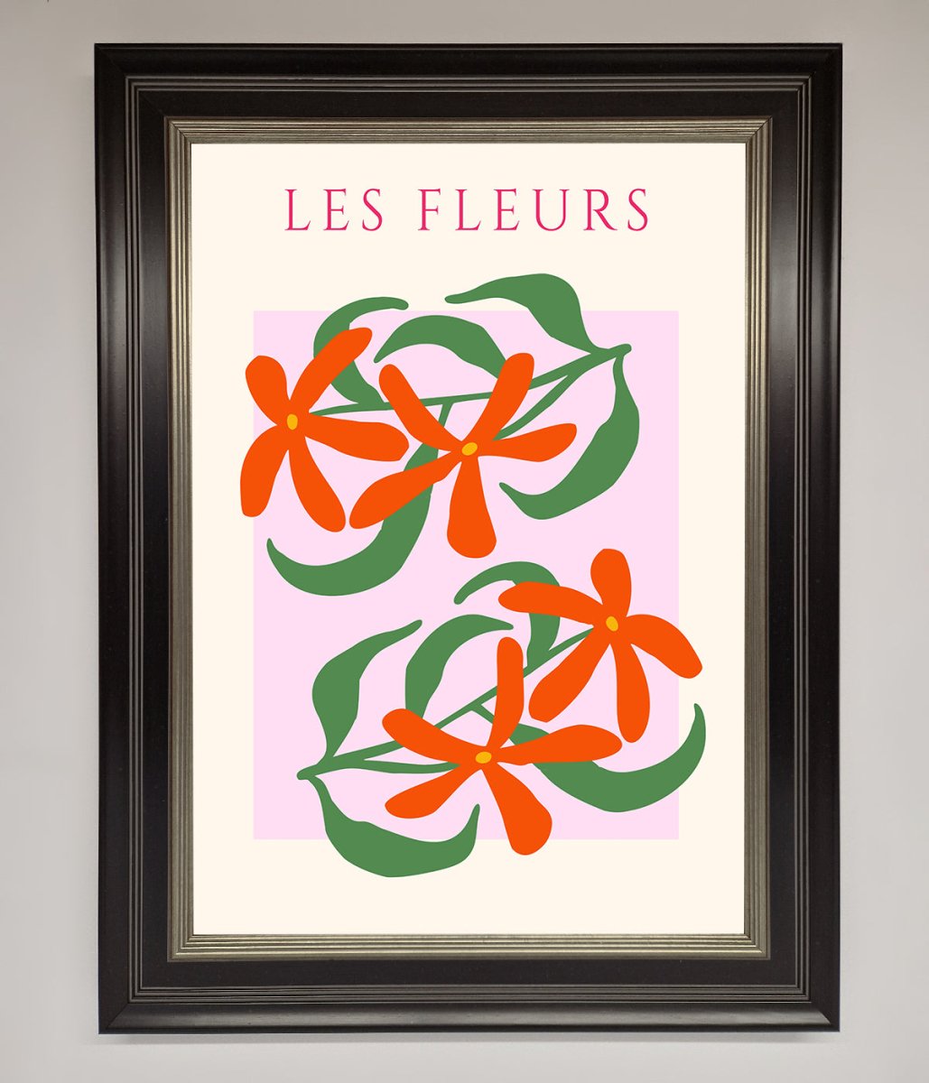 Les Fleurs Framed Print - Zestio