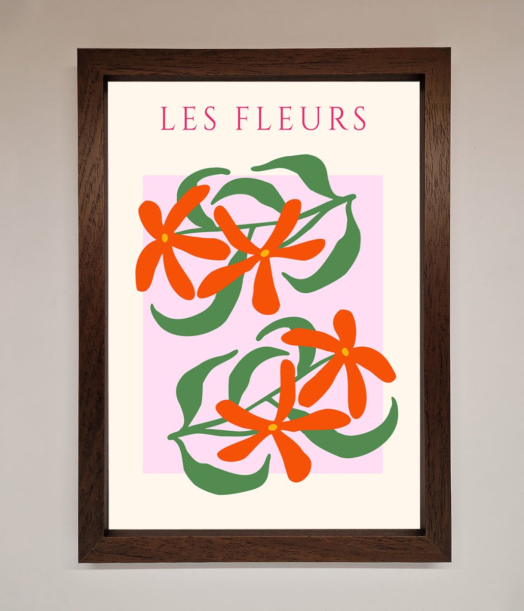 Les Fleurs Framed Print - Zestio