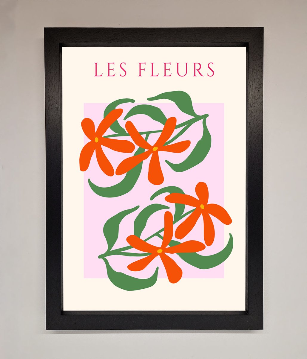 Les Fleurs Framed Print - Zestio
