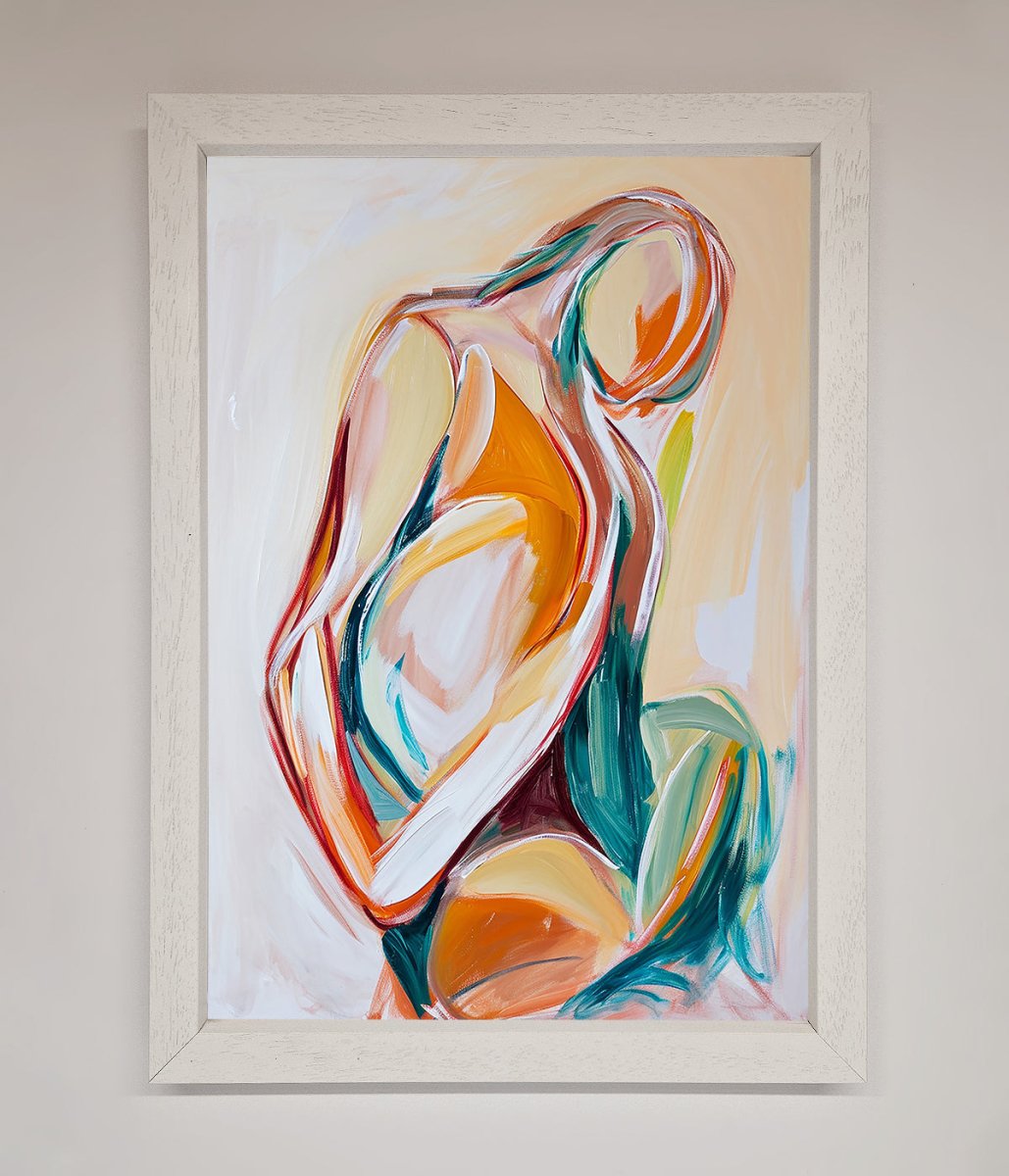 Pain Stroke Embrace Framed Poster - Zestio