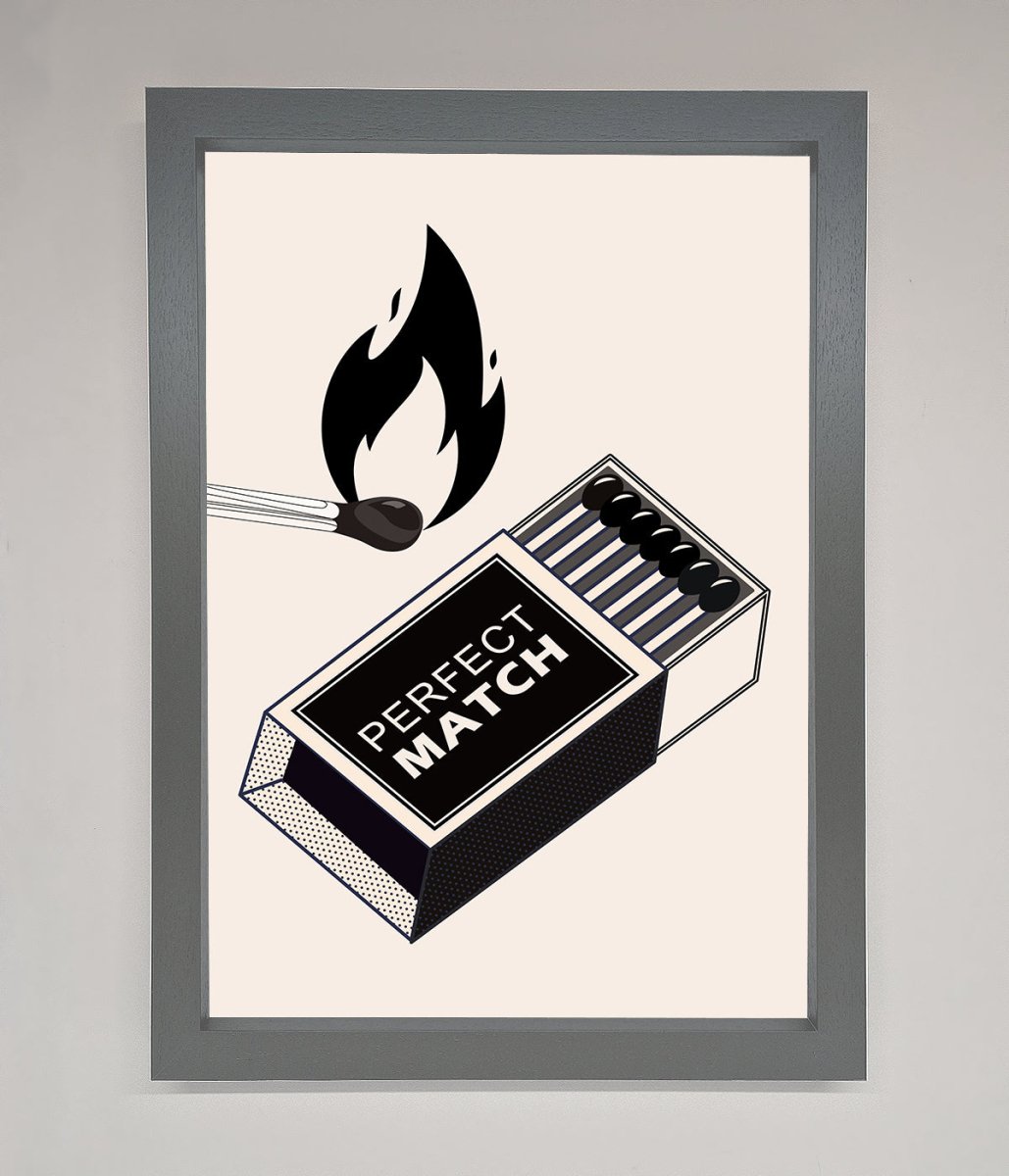 Perfect Match Framed Print - Zestio