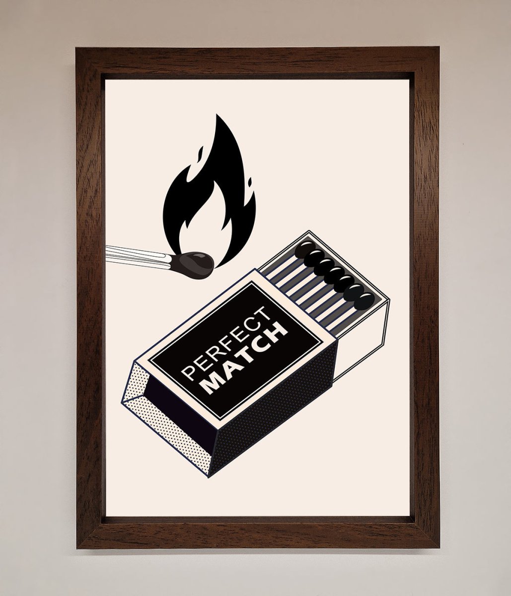 Perfect Match Framed Print - Zestio