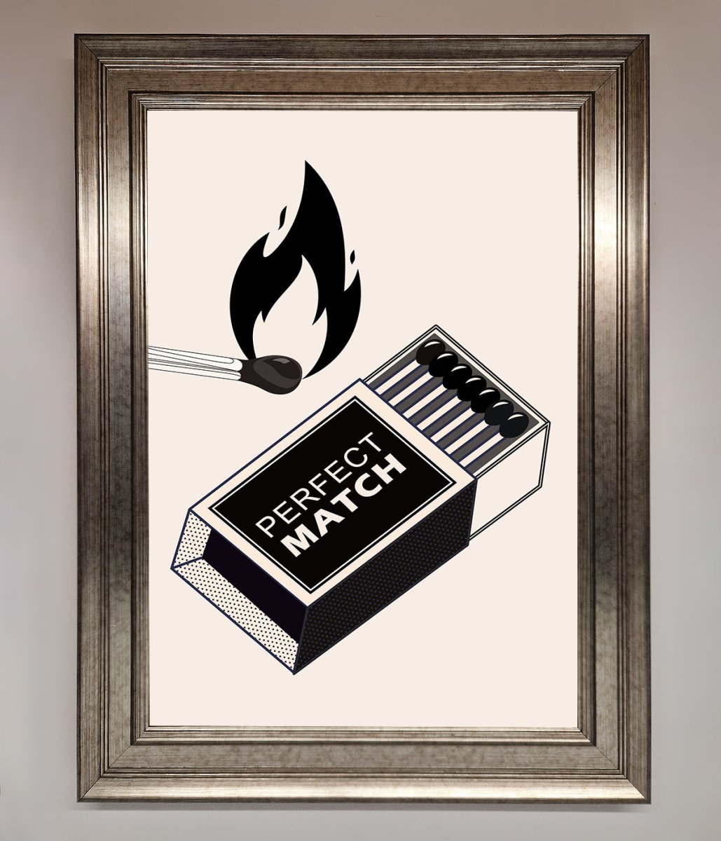 Perfect Match Framed Print - Zestio