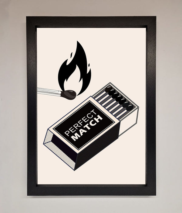 Perfect Match Framed Print - Zestio