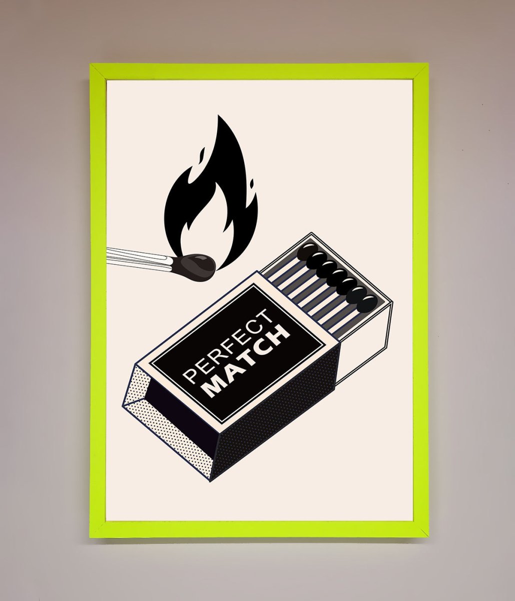Perfect Match Framed Print - Zestio