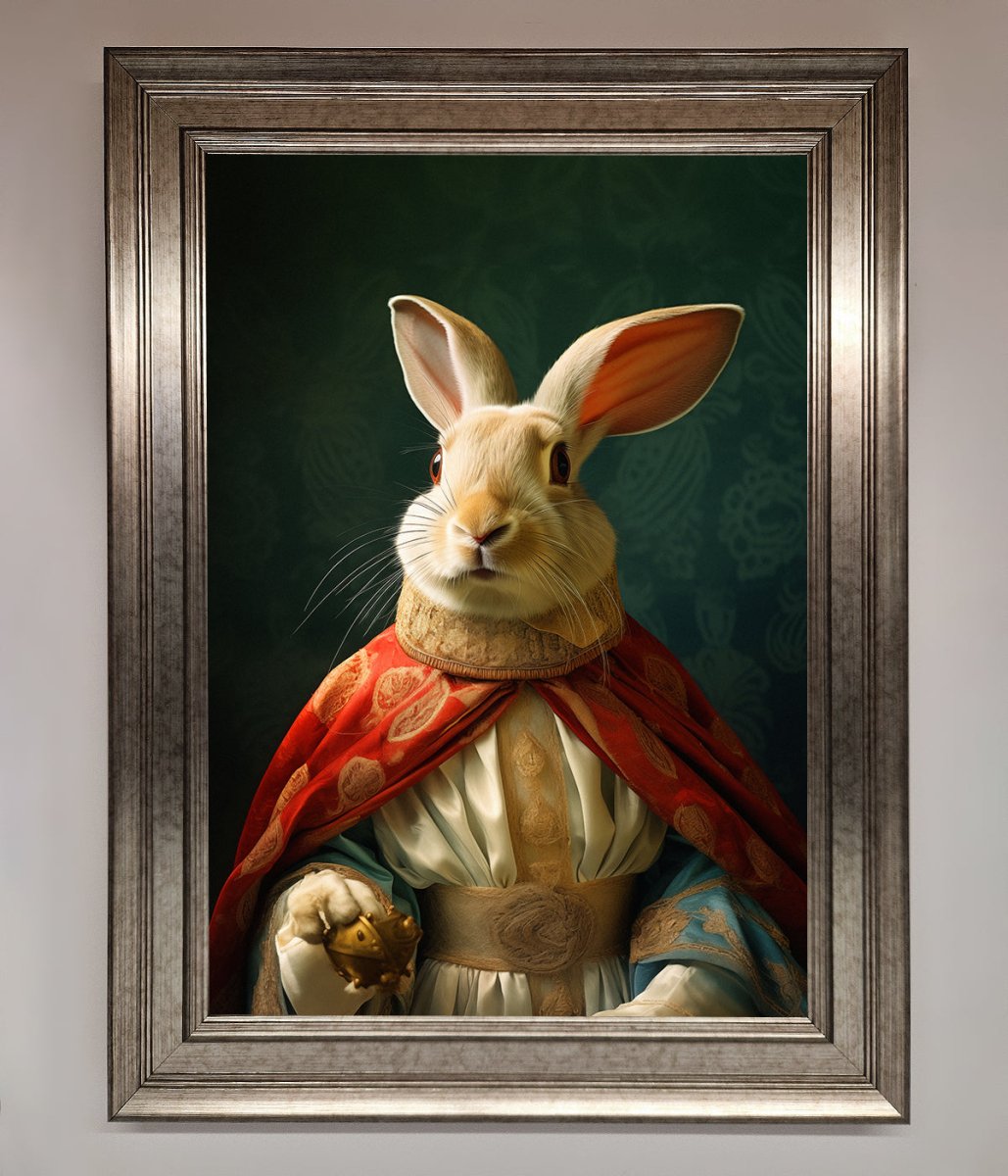 Renaissance Rabbit Framed Poster - Zestio