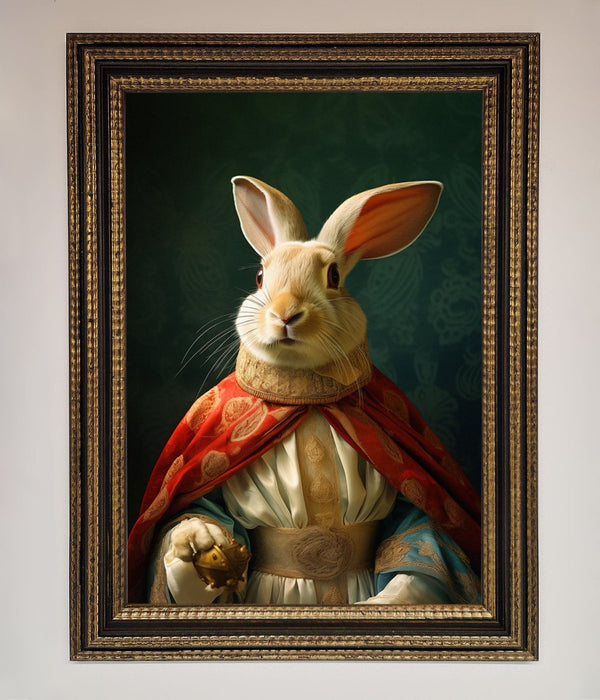 Renaissance Rabbit Framed Poster - Zestio