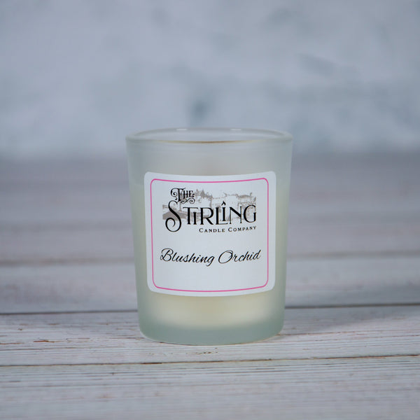 Blushing Orchid - Small Candle