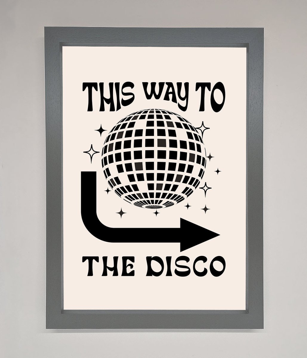 To The Disco Framed Poster - Zestio