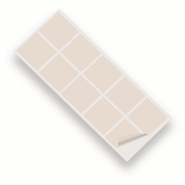 Transparent Gloss 100mm SQ Vinyl Wall Tile Stickers Kitchen & Bathroom Transfers