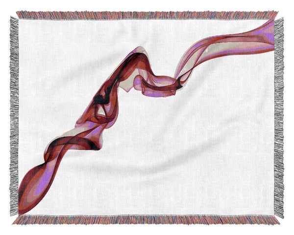 Baby Pink Silk Woven Blanket