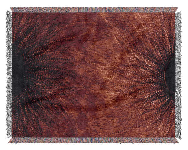 Duo Red Woven Blanket