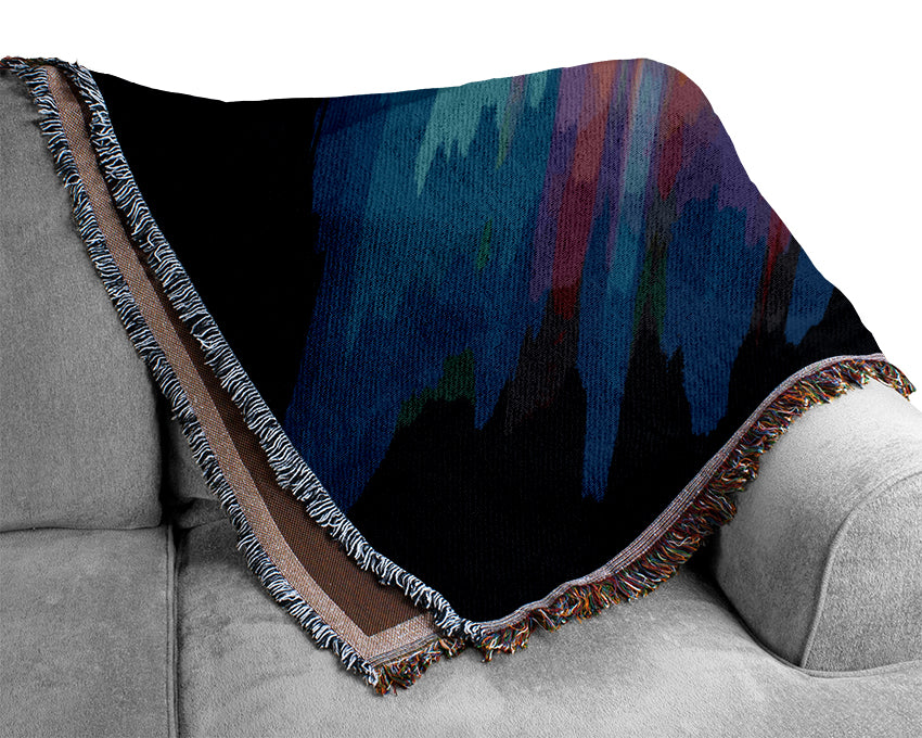 Goniochromism Woven Blanket