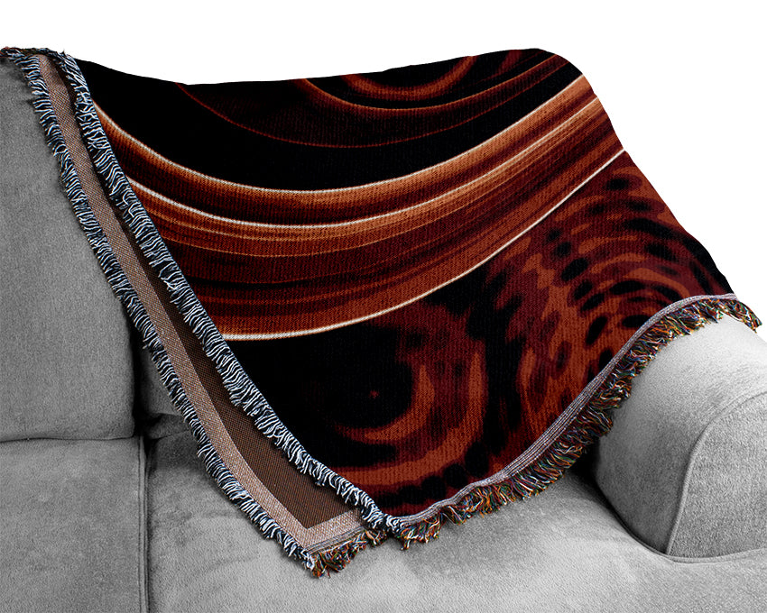 Lava Timeline Woven Blanket