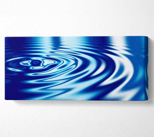 Liquid Blue Ripples