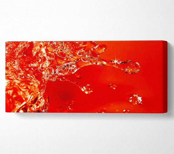 Orange Water Splash
