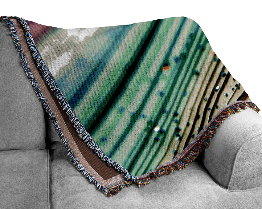 Paper Stars Woven Blanket