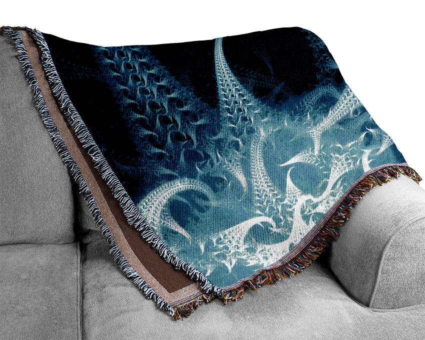 Past And Present Woven Blanket