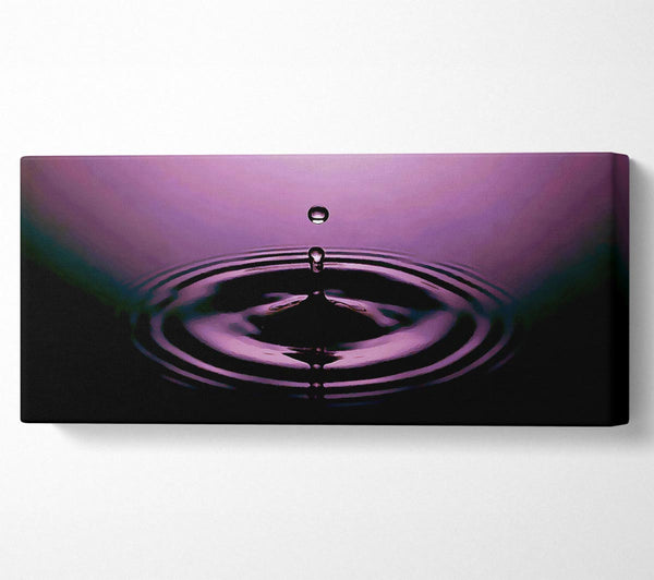 Purple Water Droplet