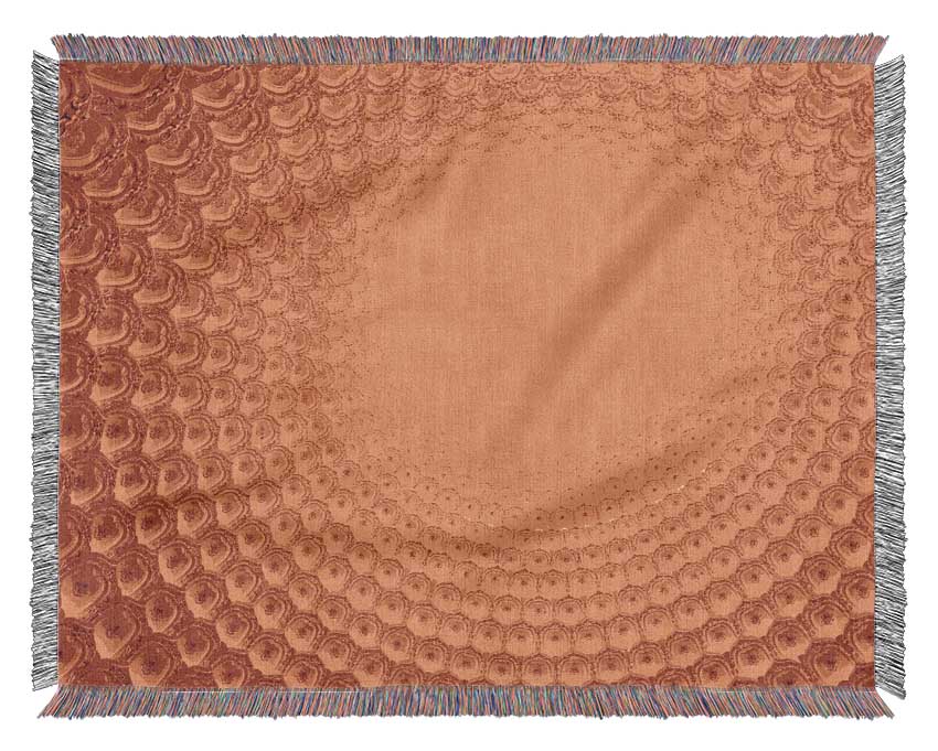 Rays Of The Golden Sun Woven Blanket