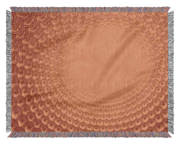 Rays Of The Golden Sun Woven Blanket