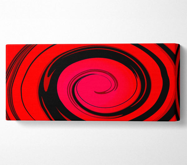 Red Liquid Swirl