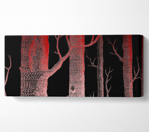 Red Night Trees