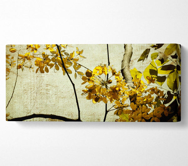 The Golden Winter Leaves