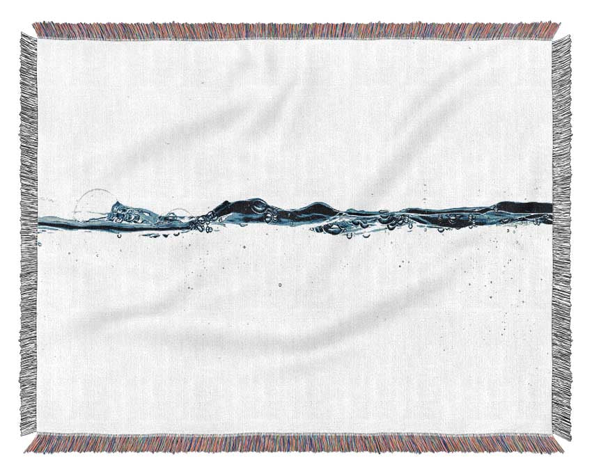 Water Line Woven Blanket