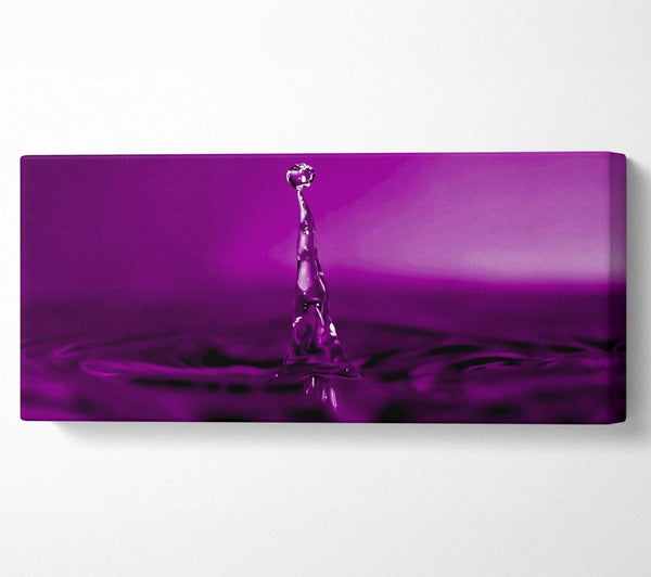 Water Drop Attention Purple