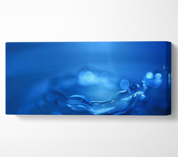 Water Splash Ripple Blue