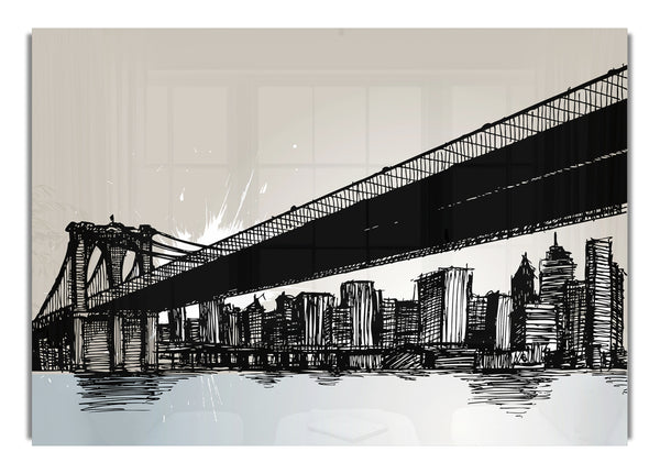Abstrakte New York City