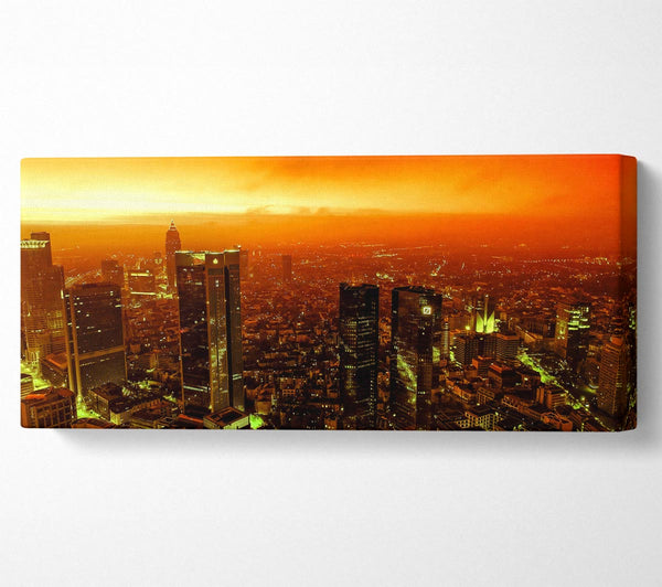 Orange Misty City