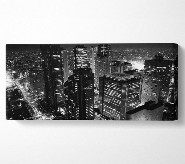 City Nights B n W