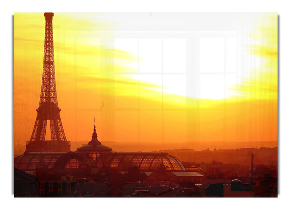 Eiffel Tower At Sunset 2