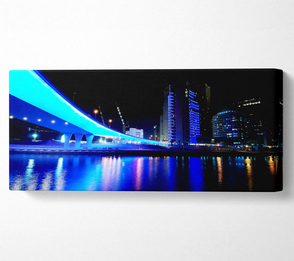 Electric Blue Bridge