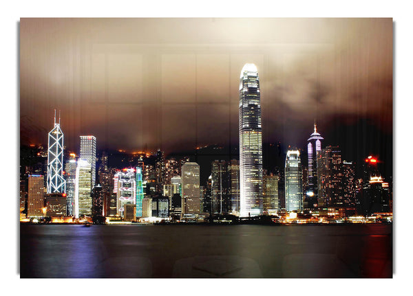 Hong Kong  Harbor Brown