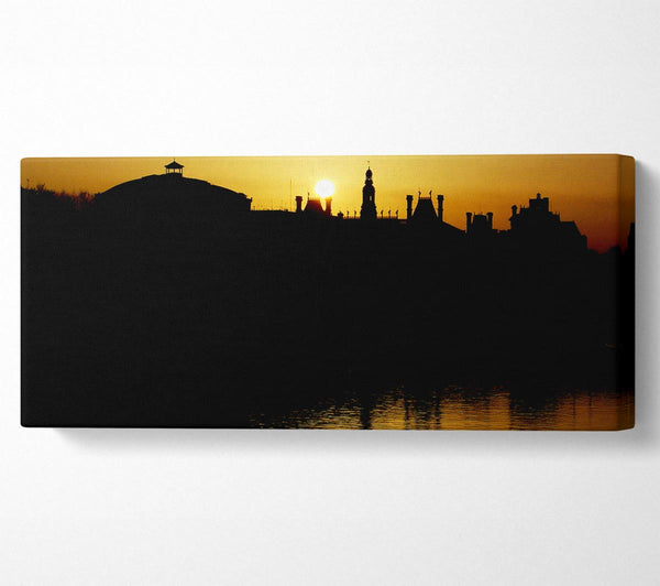 Italian City Sunset