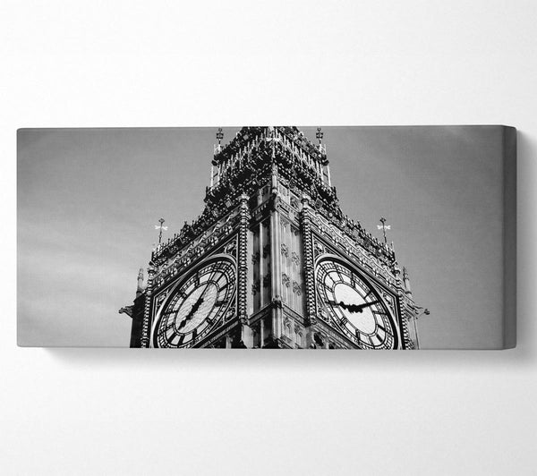 London Big Ben Close-Up B n W