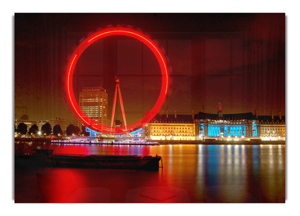 London Eye From Victoria Embankment