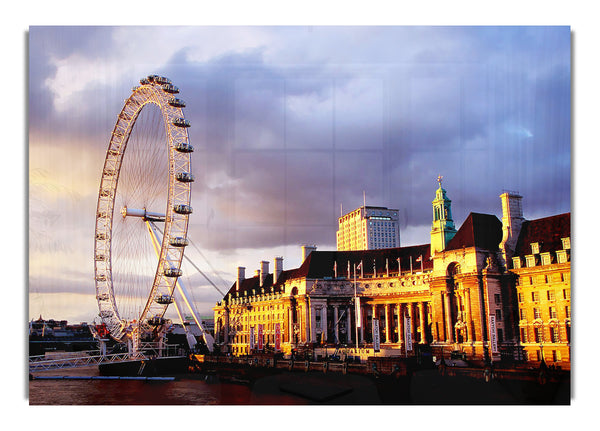 London Eye Morning Light