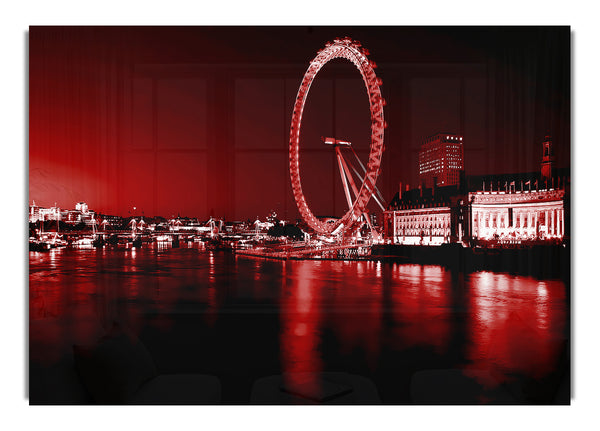 London Eye Red