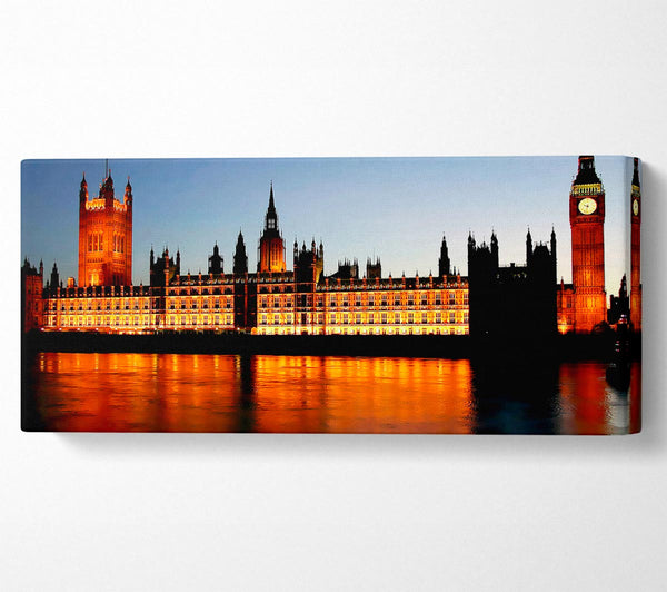 London Houses Of Parliament Reflections