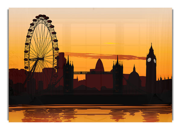 London Morning Reflection Glow