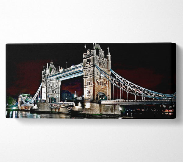 London Tower Bridge Night Lights
